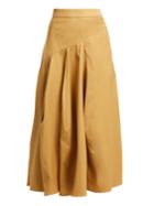 Palmer/harding A-line Cotton-blend Skirt