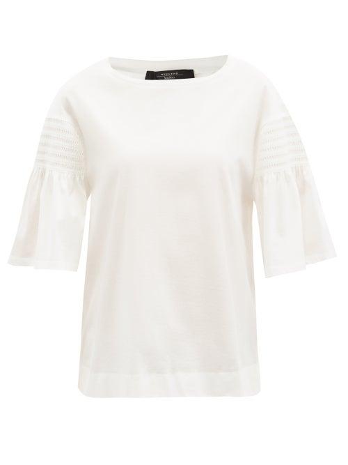 Matchesfashion.com Weekend Max Mara - Vanesio T-shirt - Womens - Ivory