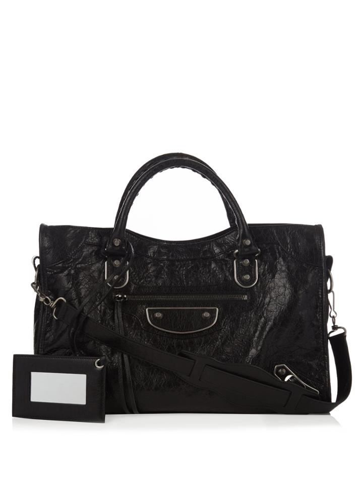 Balenciaga Classic Metallic Edge City Leather Bag