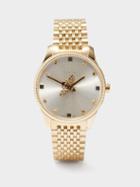 Gucci - G-timeless Bee-dial 38mm Watch - Womens - Yellow Gold