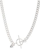 Matchesfashion.com Georgia Kemball - Goblin Curb Chain Necklace - Mens - Silver