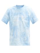 Matchesfashion.com Martine Rose - Logo-print Tie-dye Cotton-jersey T-shirt - Mens - Blue