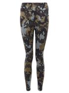 Matchesfashion.com The Upside - Twilight Camouflage Technical-jersey 7/8 Leggings - Womens - Camouflage
