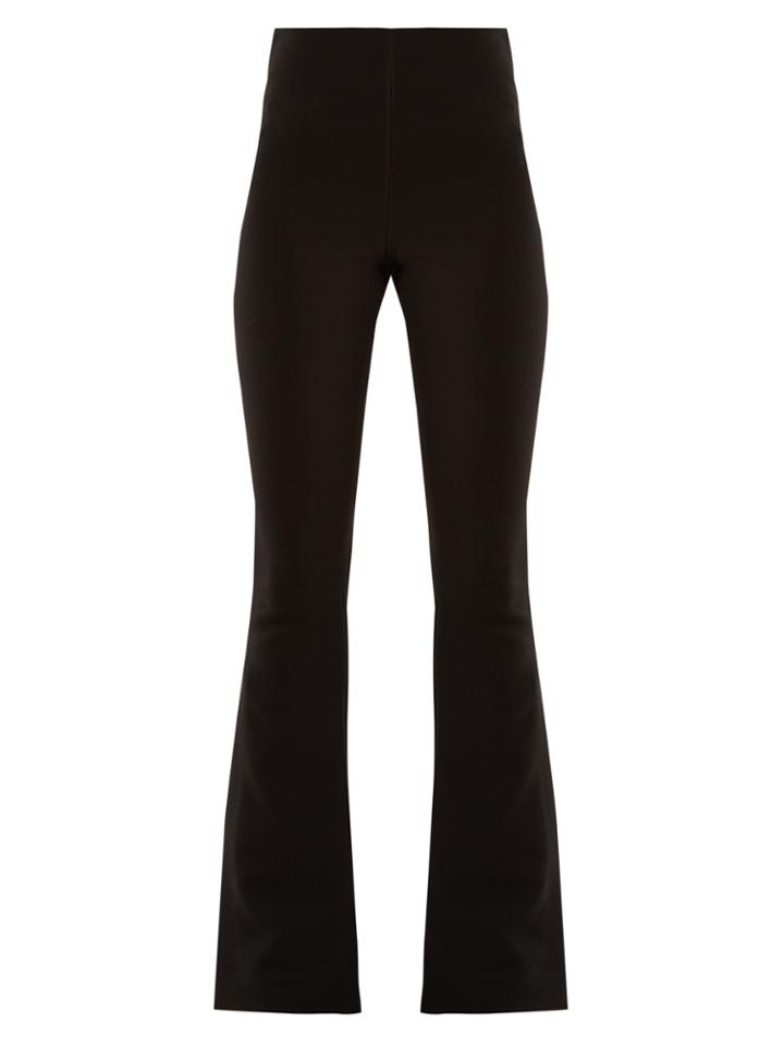 A.w.a.k.e. Jamiroquai Slit-hem Kick-flare Woven Trousers