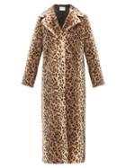 Matchesfashion.com Stand Studio - Alena Leopard Print Faux Fur Coat - Womens - Leopard