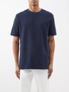 Orlebar Brown - Nicolas Cotton-blend T-shirt - Mens - Dark Blue
