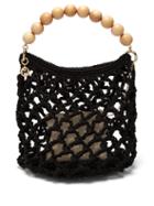 Matchesfashion.com Rosantica By Michela Panero - Polaris Knitted Tote Bag - Womens - Black Multi