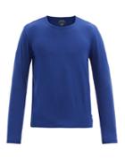 Matchesfashion.com Polo Ralph Lauren - Logo-embroidered Modal-blend Jersey Pyjama Top - Mens - Blue
