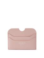 Acne Studios - Elmas Leather Cardholder - Womens - Light Pink