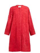 Matchesfashion.com By Walid - Tanita 19th Century Silk Coat - Womens - Red