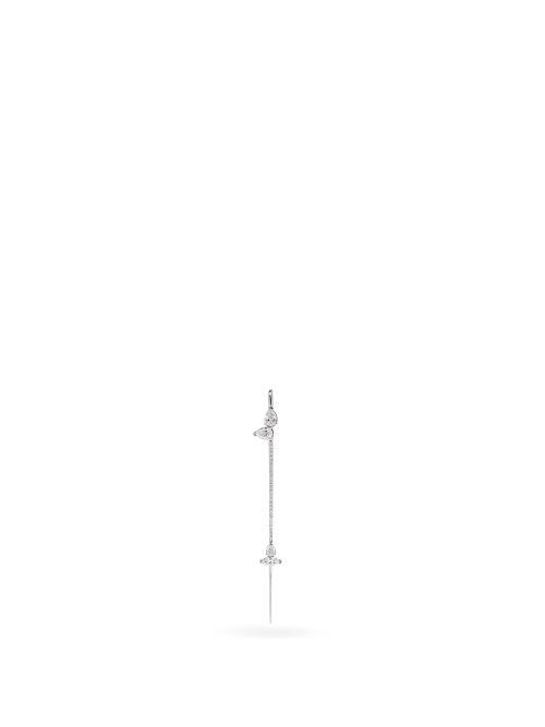 Matchesfashion.com Katkim - Allora Diamond & 18kt White-gold Single Earring - Womens - White Gold