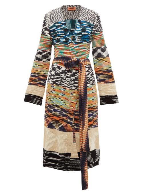Matchesfashion.com Missoni - Block Stripe Cardigan - Womens - Multi