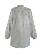 Isabel Marant Étoile Jana Striped Cotton-gauze Shirt