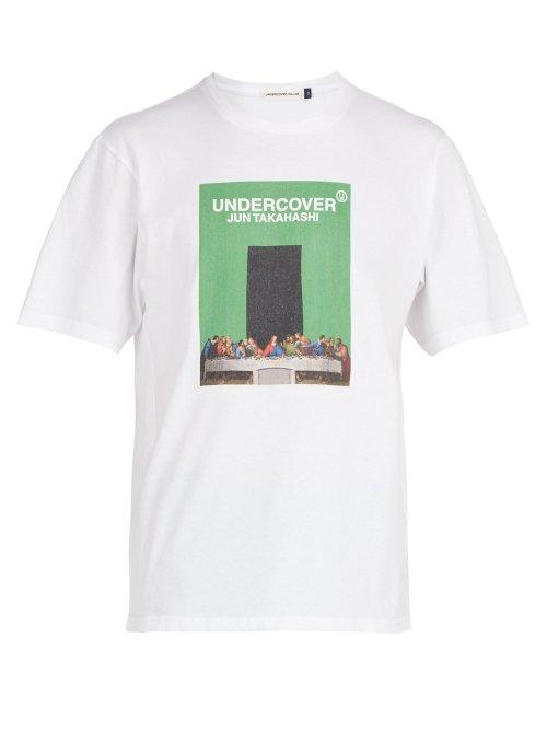 Matchesfashion.com Undercover - Last Supper Cotton T Shirt - Mens - White