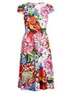 Mary Katrantzou Osmond Floral-print Crepe Dress
