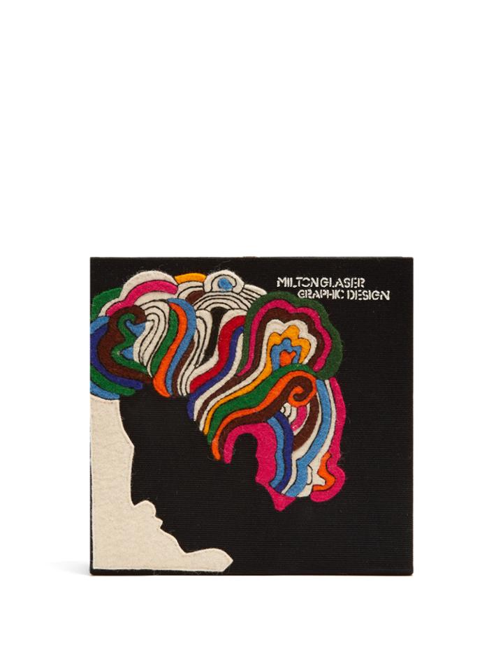 Olympia Le-tan Milton Glaser Box Clutch