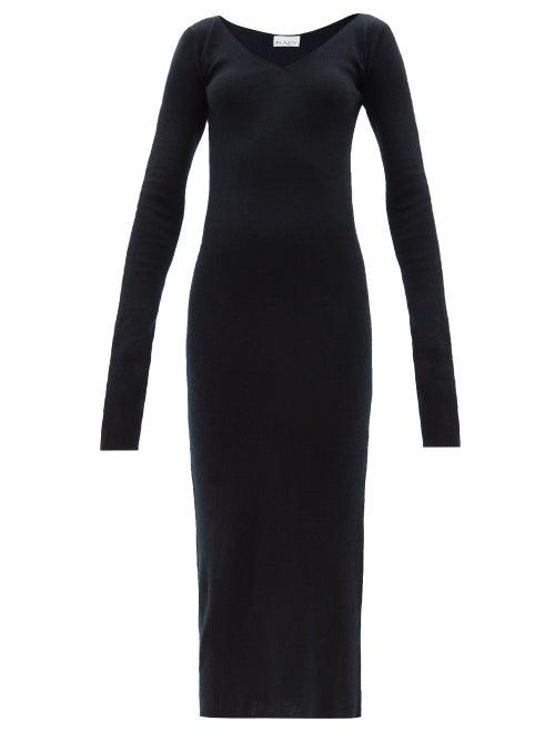 Raey - Responsible Cashmere Dress - Womens - Dark Navy
