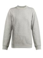Matchesfashion.com Paco Rabanne - Logo Embroidered Cotton Sweatshirt - Womens - Grey