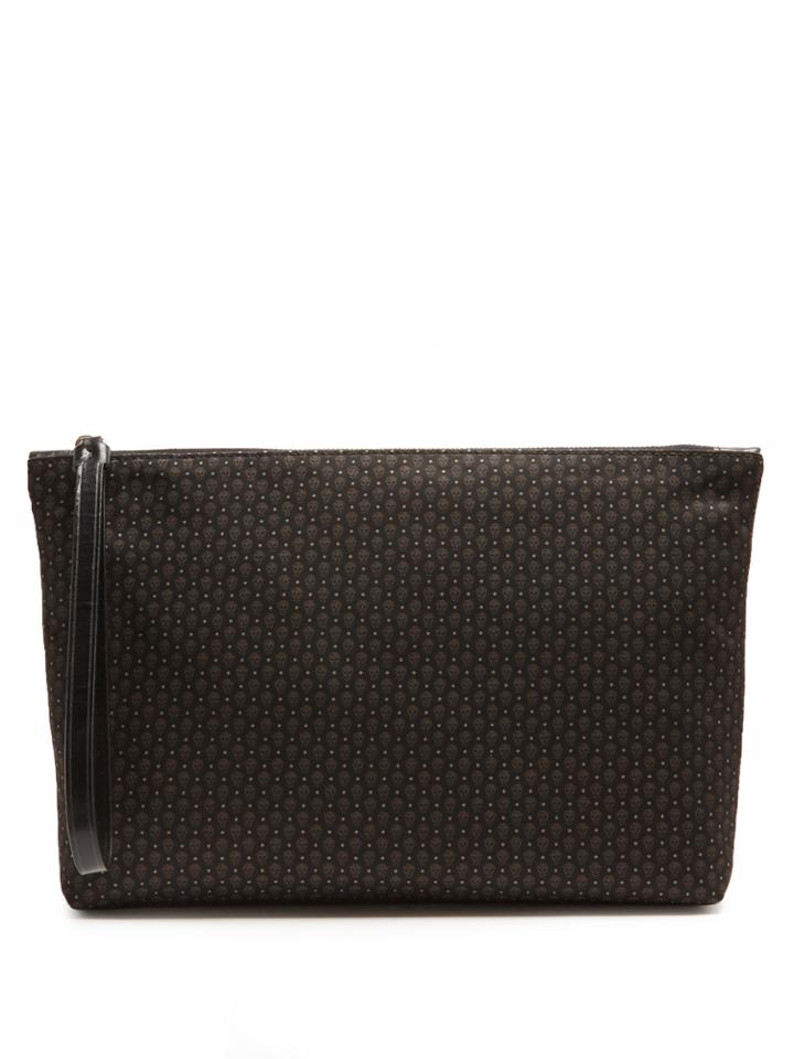 Alexander Mcqueen Micro-skull Print Pouch