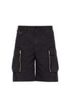 Matchesfashion.com Undercover - Relaxed Fit Cotton Poplin Cargo Shorts - Mens - Black