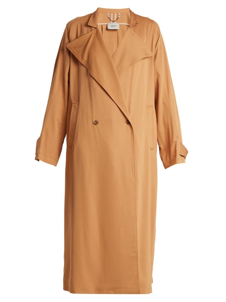 Rachel Comey Shameless Oversized Double-breasted Trench Coat