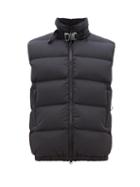 Matchesfashion.com 1017 Alyx 9sm - Rollercoaster Buckle Quilted Down Gilet - Mens - Black