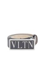 Valentino Vltn Leather Belt