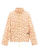 Matchesfashion.com Martine Rose - Bongo Floral And Polka-dot Fleece Sweatshirt - Mens - Yellow Multi