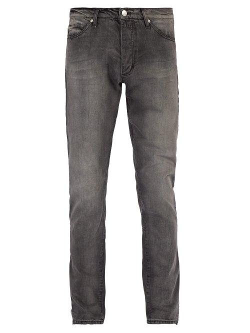 Matchesfashion.com Rhude - Breakaway Slim Leg Jeans - Mens - Black