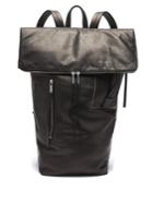 Rick Owens Leather Duffle Backpack