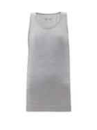 Matchesfashion.com Falke - Wool Tech Light Wool-blend Tank Top - Womens - Grey