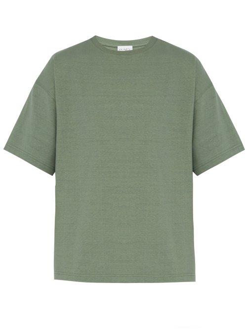 Matchesfashion.com Raey - Oversized Cotton Jersey T Shirt - Mens - Khaki