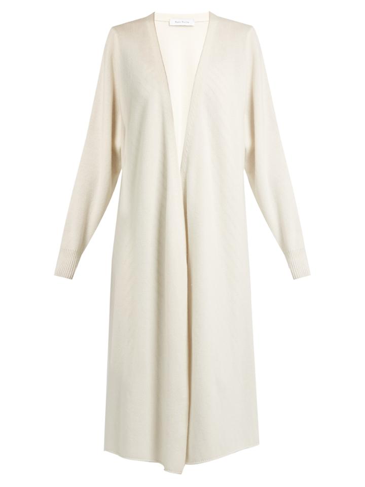 Ryan Roche Long-line Cashmere Cardigan