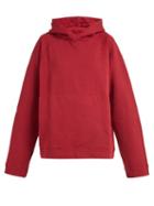 Matchesfashion.com Katharine Hamnett London - Rick Oversized Cotton Jersey Hooded Sweatshirt - Womens - Red