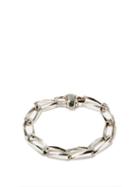 Matchesfashion.com Emanuele Bicocchi - Sterling-silver Chain-link Bracelet - Mens - Silver