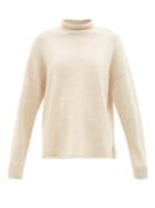 Lauren Manoogian - Dropped-shoulder Merino Wool-blend Sweater - Womens - Ivory