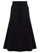 Gabriela Hearst Spencer Flared Wool-blend Skirt