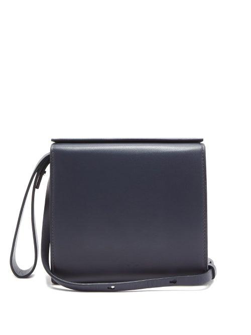 Matchesfashion.com Aesther Ekme - Pouch Leather Bag - Womens - Navy