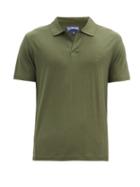 Matchesfashion.com Vilebrequin - Pirinol Lyocell-jersey Polo Shirt - Mens - Khaki