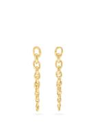 Matchesfashion.com Patcharavipa - Edges 18kt Gold Chain Earrings - Womens - Gold