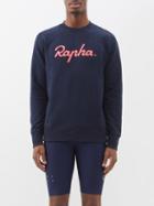 Rapha - Logo-embroidered Cotton-jersey Sweatshirt - Mens - Dark Navy