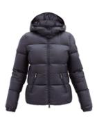 Matchesfashion.com Moncler - Fourmi Hooded Down-filled Coat - Womens - Navy