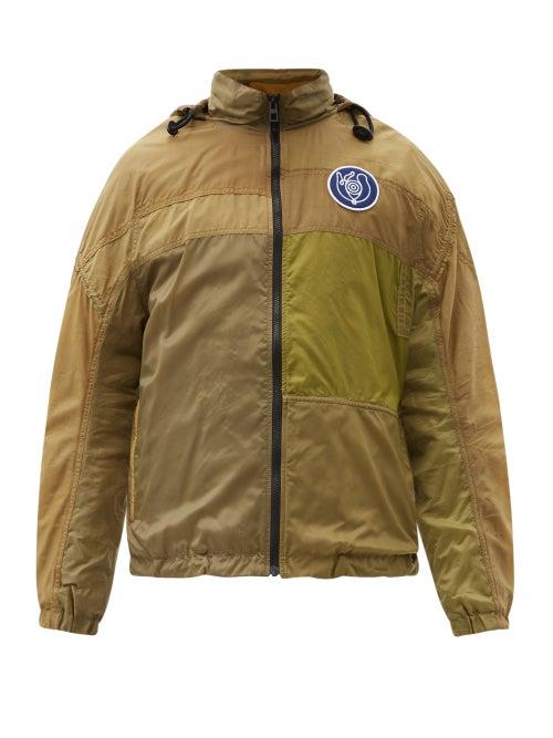 Matchesfashion.com Eye/loewe/nature - Upcycled Parachute Jacket - Mens - Green