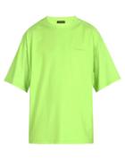 Matchesfashion.com Balenciaga - Ego Printed Cotton T Shirt - Mens - Green