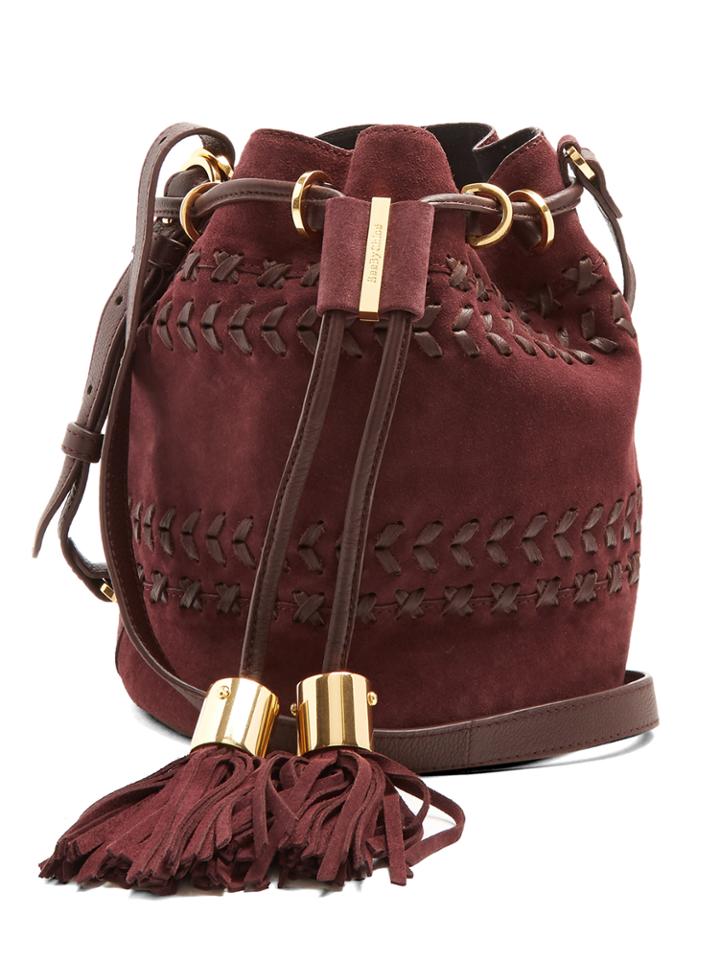 See By Chloé Vicki Small Suede Cross-body Bucket Bag