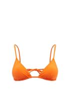 Ladies Beachwear Eres - Mouna Triangle Bikini Top - Womens - Orange