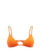 Ladies Beachwear Eres - Mouna Triangle Bikini Top - Womens - Orange