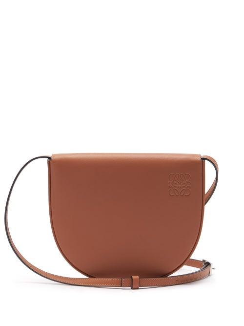 Matchesfashion.com Loewe - Heel Small Leather Cross-body Bag - Womens - Tan