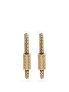 Matchesfashion.com Etro - Carabiner Engraved Earrings - Womens - Gold