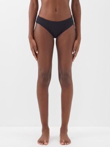 Cossie+co - Lucinda High-rise Bikini Briefs - Womens - Black